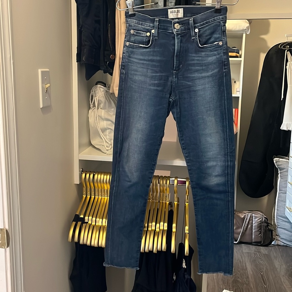 Agolde Sophie High Rise Skinny Crop size 24